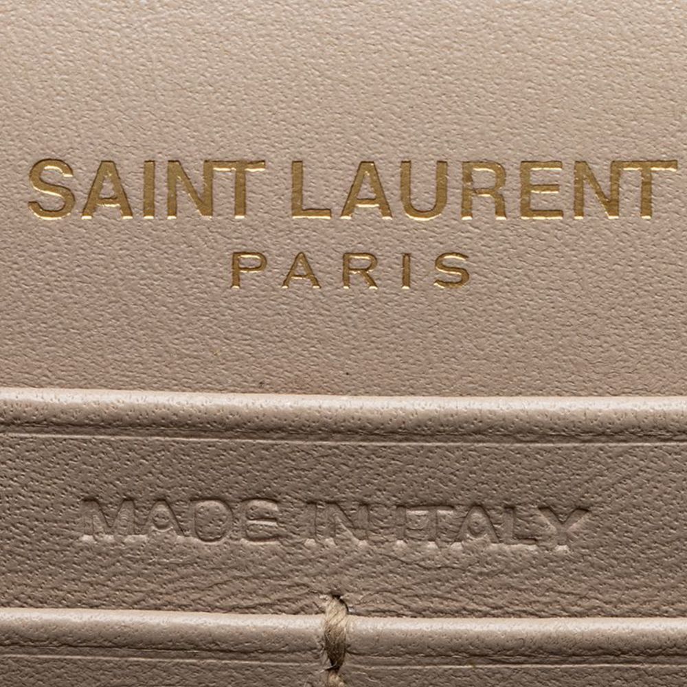 Saint Laurent Leather Classic Kate Tassel Chain Wallet - Picture 8 of 15